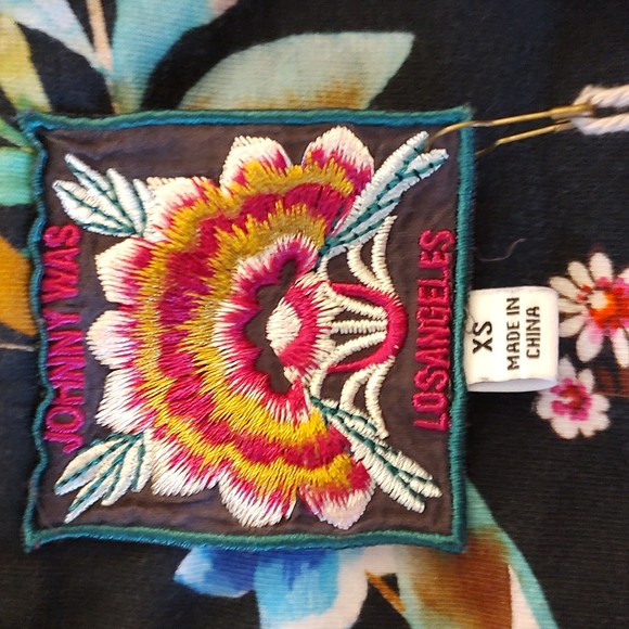 Johnny Was zip up hoodie - Picture 5 of 10